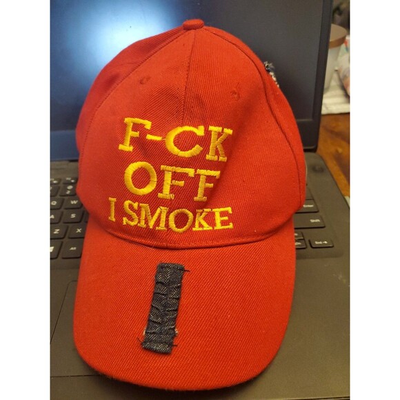 Other - Super Rare F-Off I Smoke. Light It Up Adjustable Baseball Hat